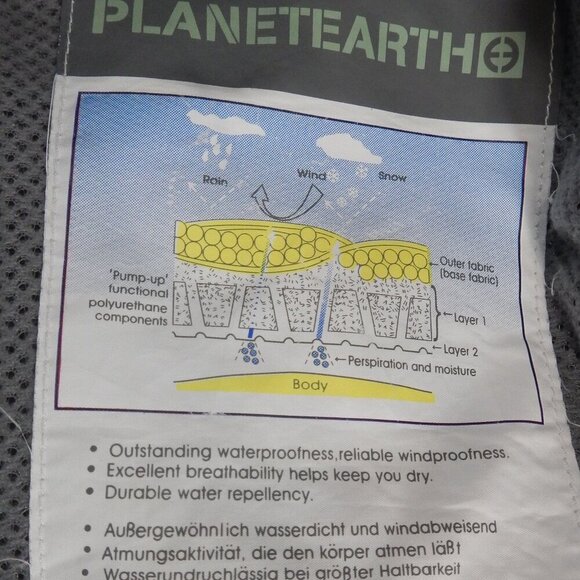 Planet Earth Men's Waterproof and Windproof Snowboard Pants Size XL - Picture 9 of 16